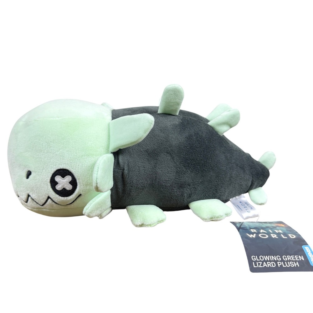 Rain World Glowing Green Lizard Plush Glows In The Dark 13" Plushie Figure